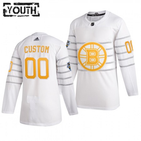 Camisola Boston Bruins Personalizado Cinza Adidas 2020 NHL All-Star Authentic - Criança